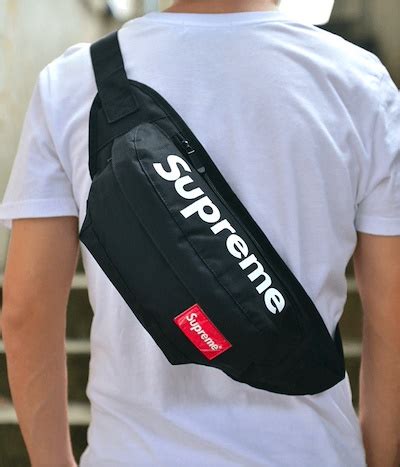 mens crossbody bag supreme|supreme book bags for sale.